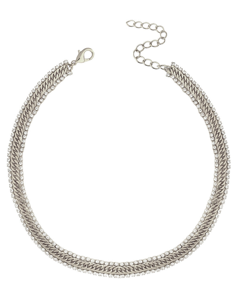 Choker  Groumette swarovski