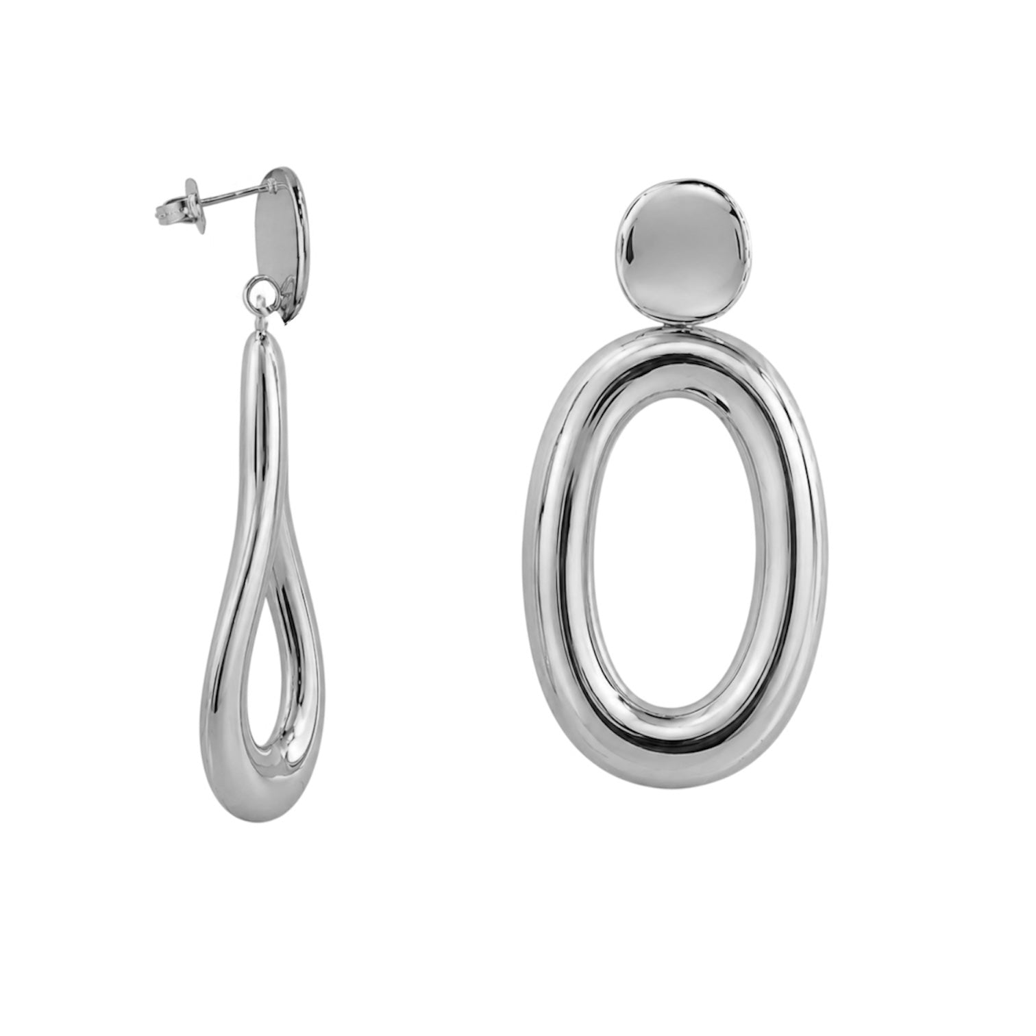 Orecchini oval Mosk Casual