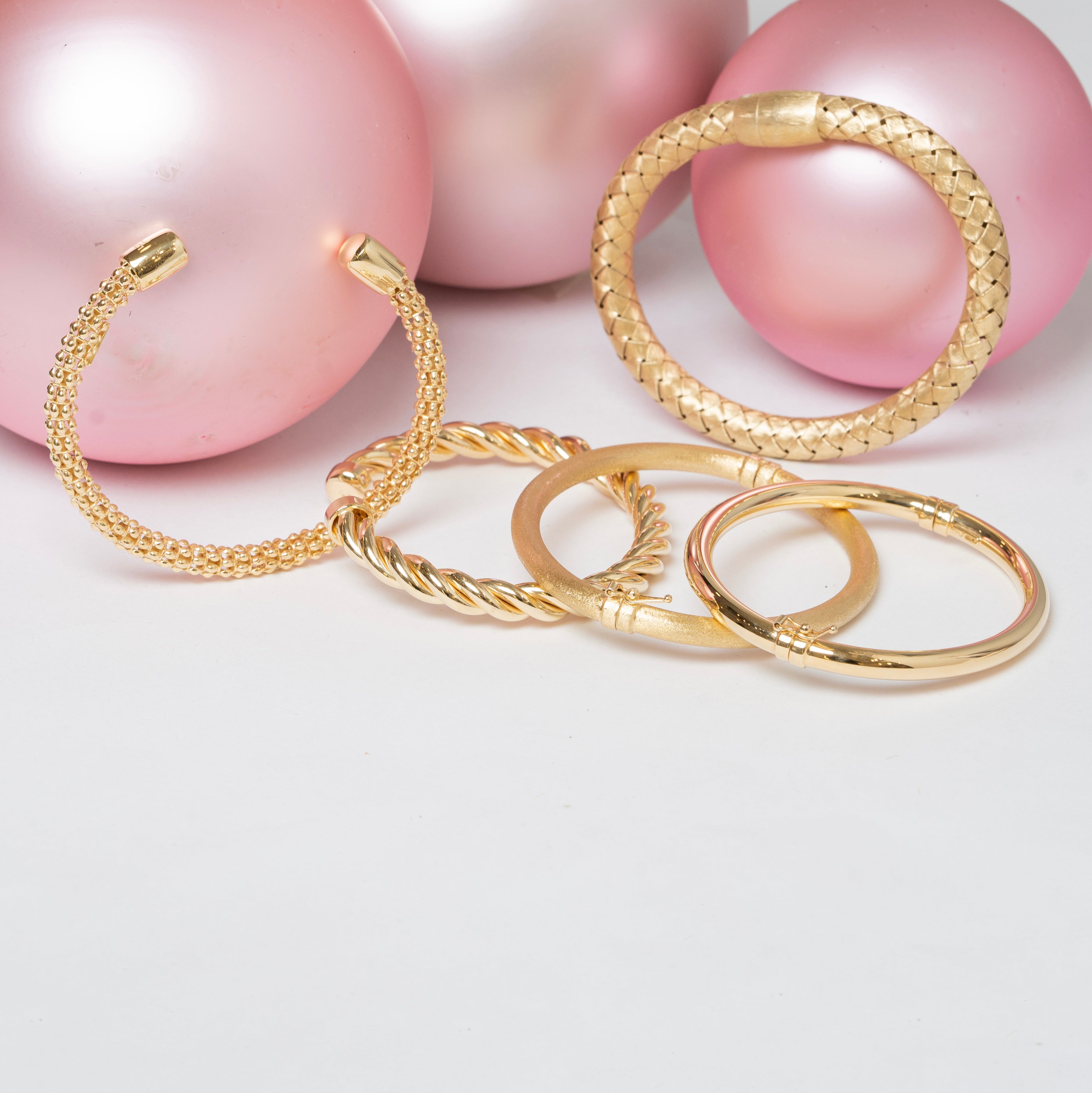 Bracciale minimal satin