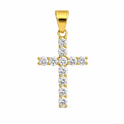 Charm cross casual — Gold