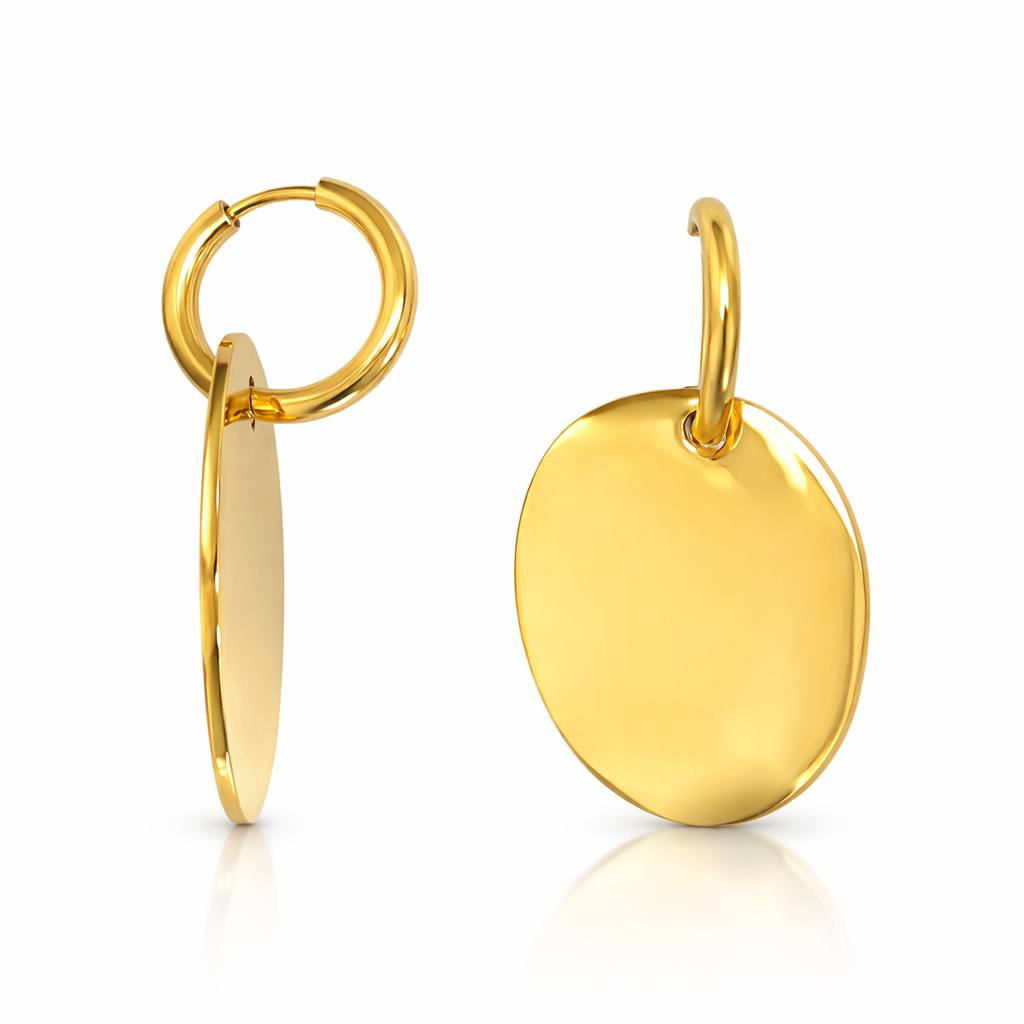 Orecchini oval shine