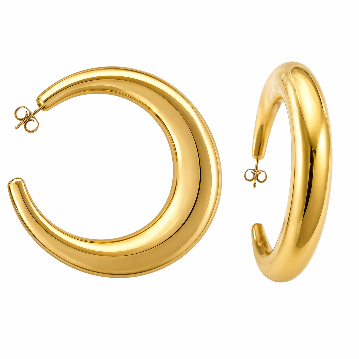 Orecchini Gold Moon