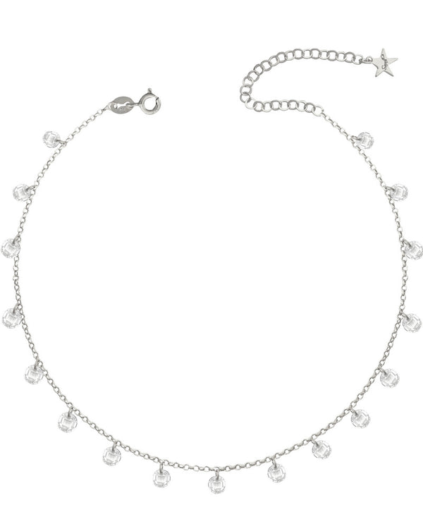 Collana multi zirconi