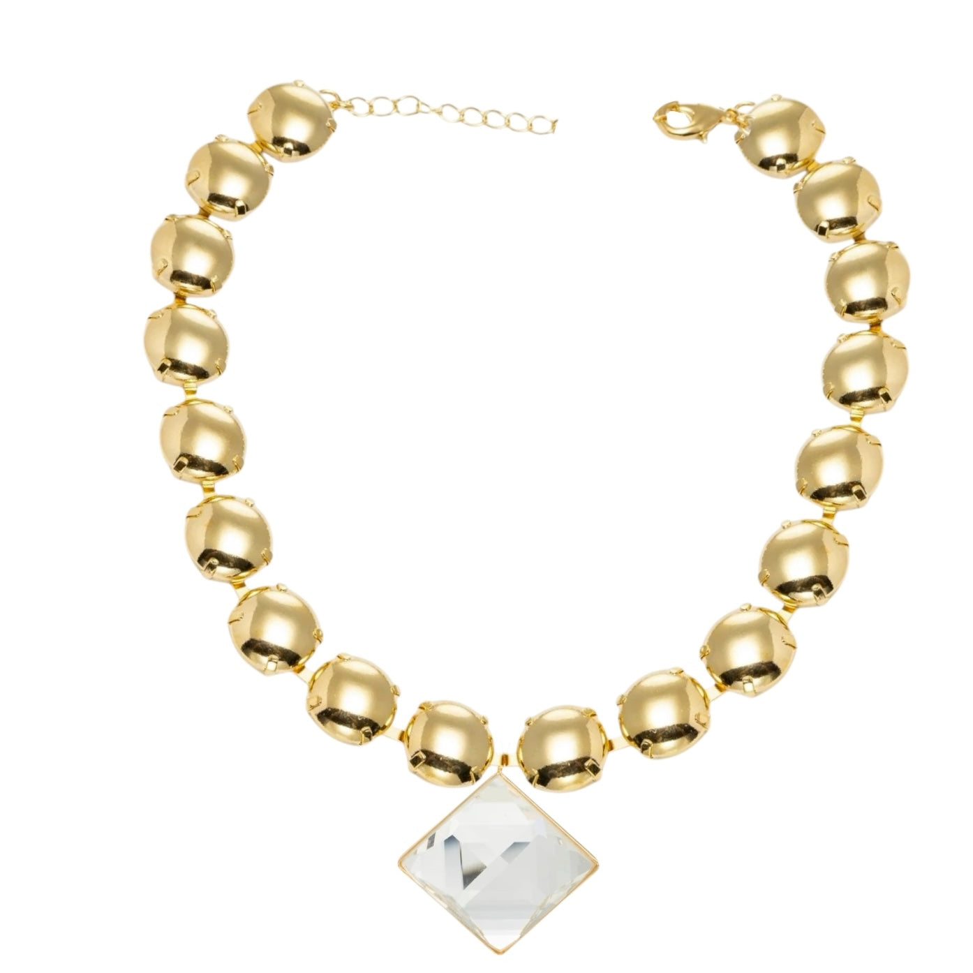 Collana Bubble Square Cristalia