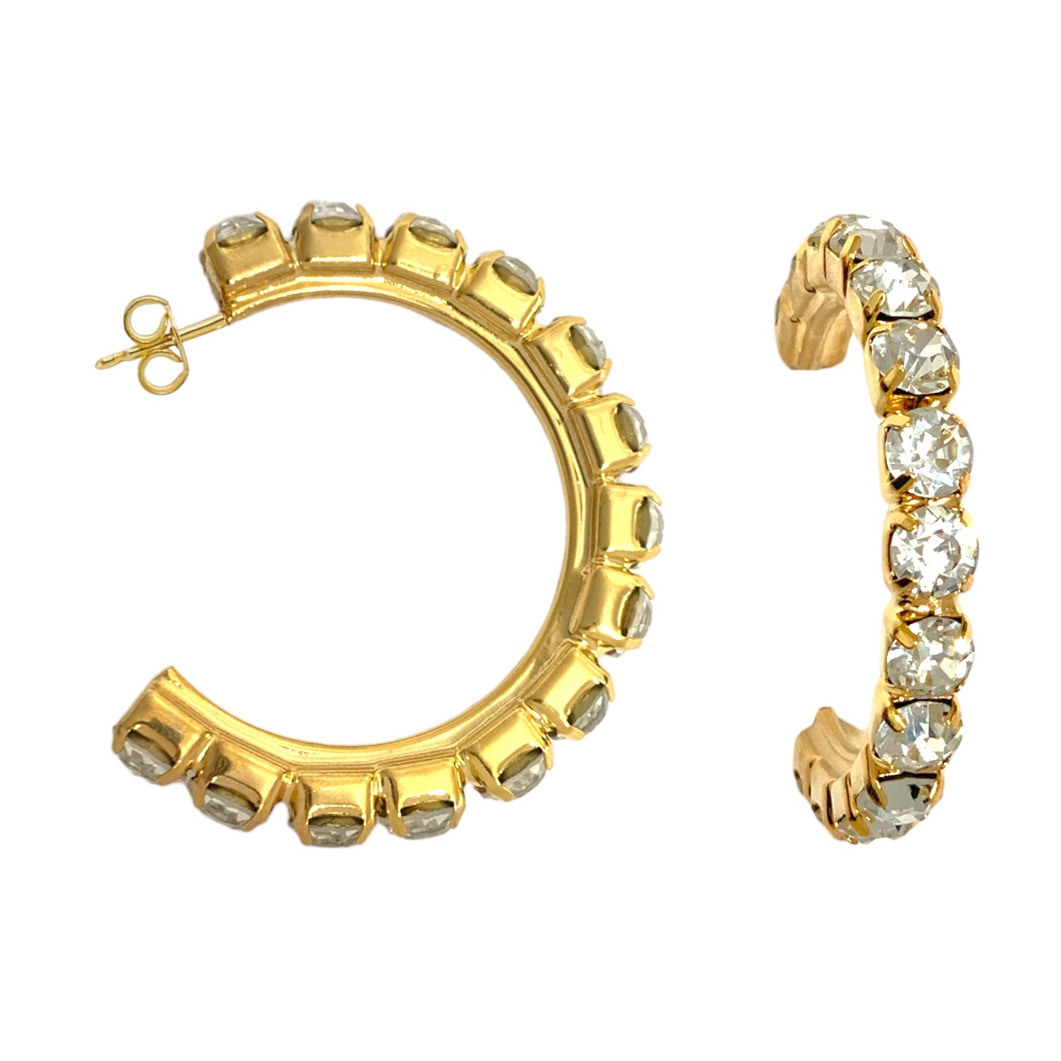 Cerchi infinity Swarovski