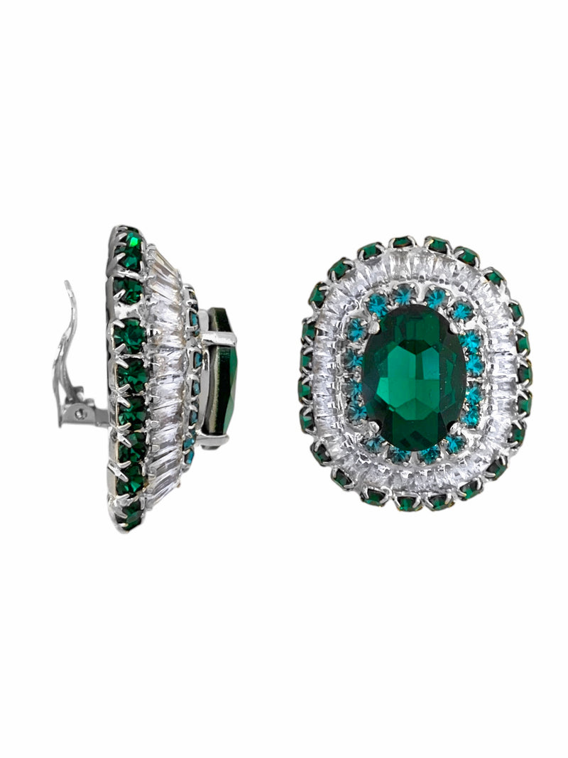 Orecchini Botton Swarovski