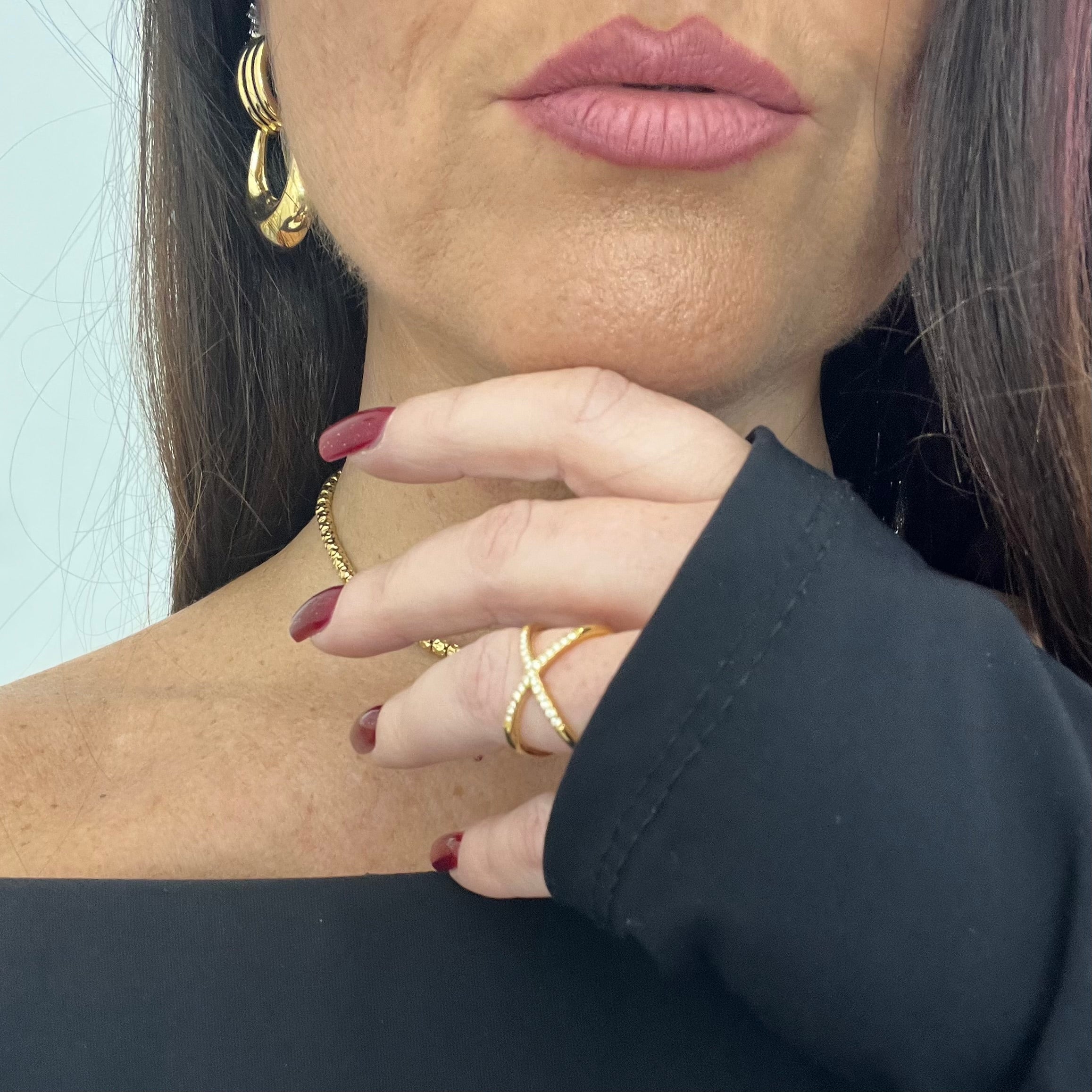 Anello incrocio  casual