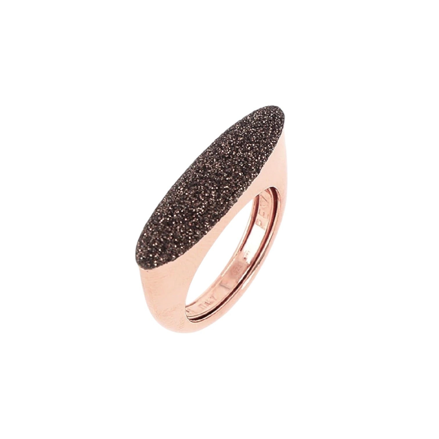 Anello lucido polvere