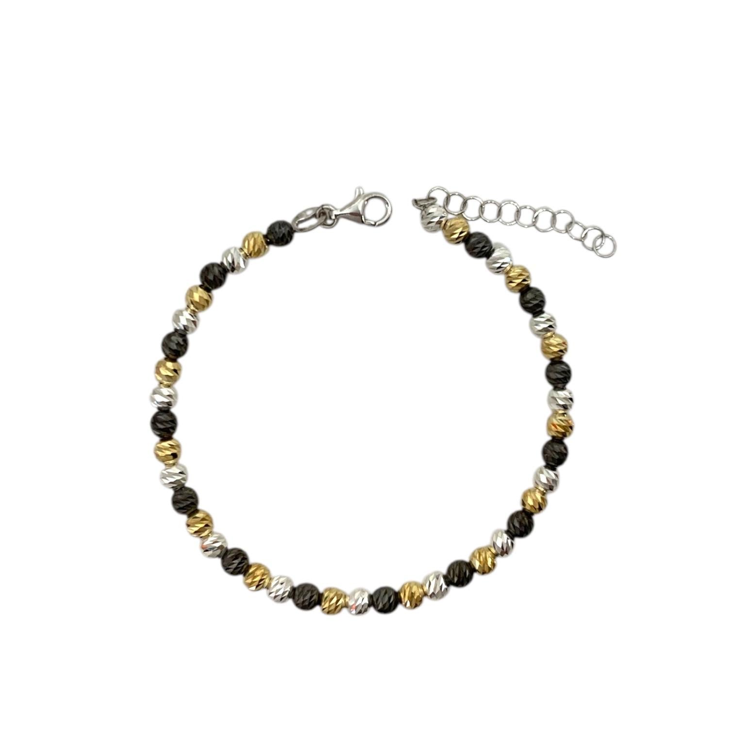 Bracciale Flora Diamantato Tricolore