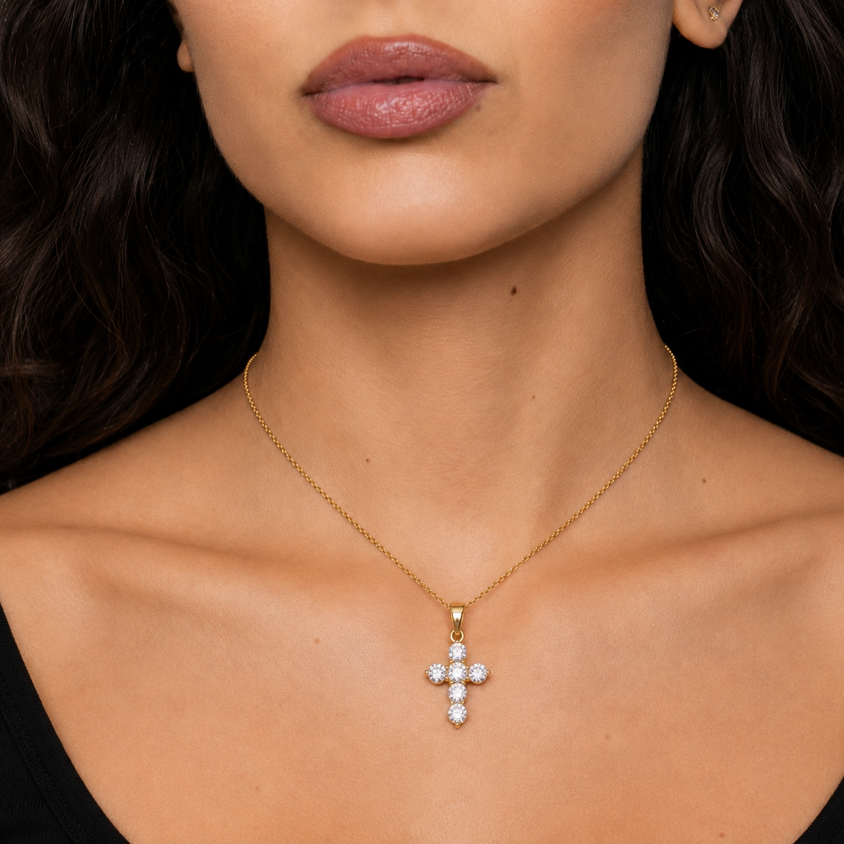 Charm cross romantic casual