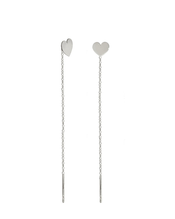 Orecchini chain love