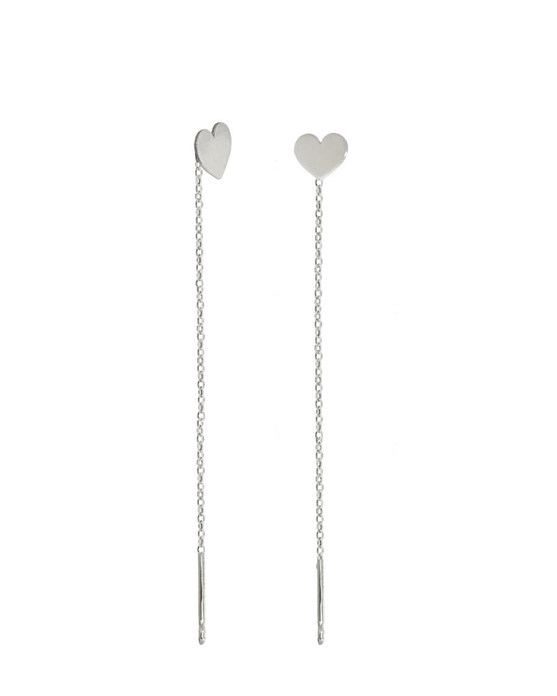 Orecchini chain love