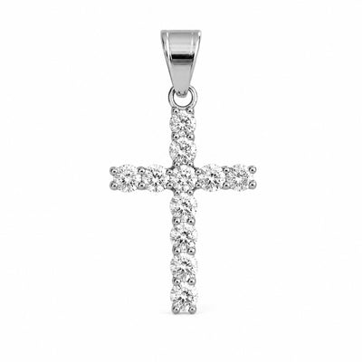 Charm cross casual — Silver