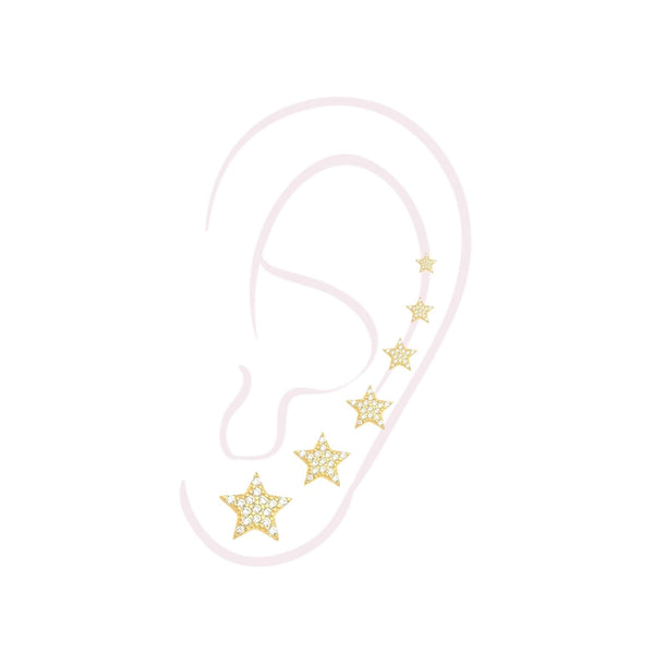 Set orecchini star