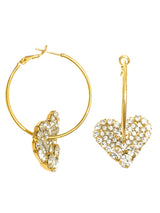 Cerchi love Swarovski
