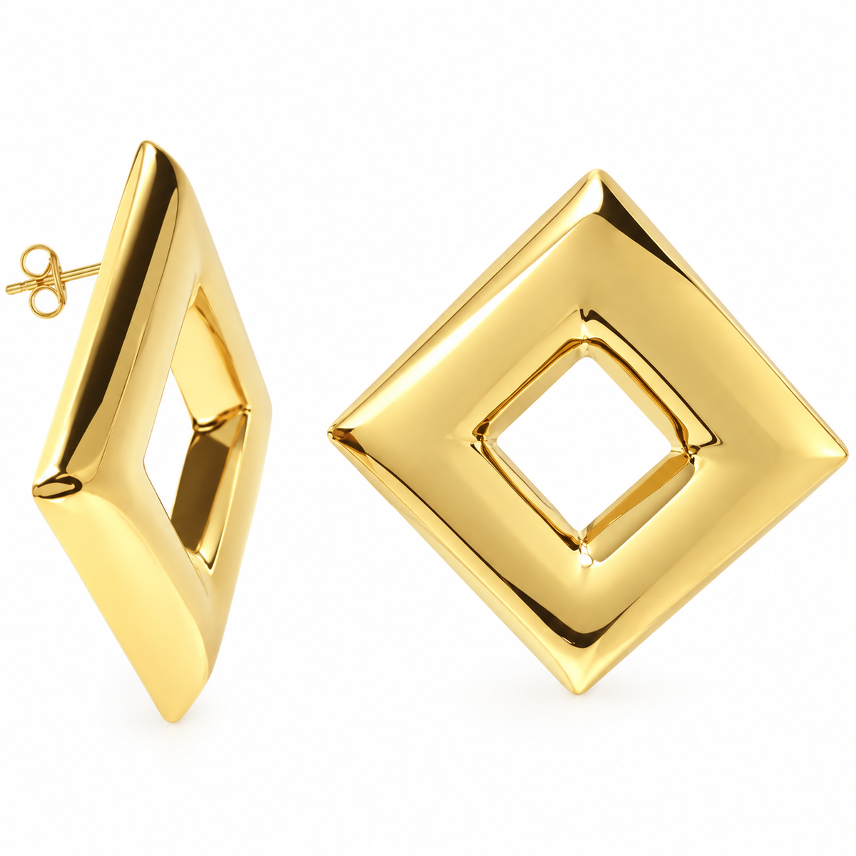 Rhombus earrings