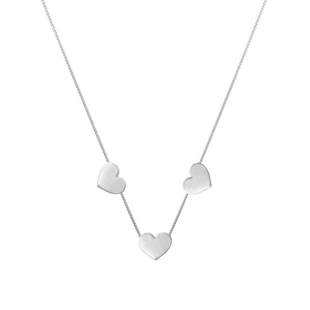 Collana tris cuori