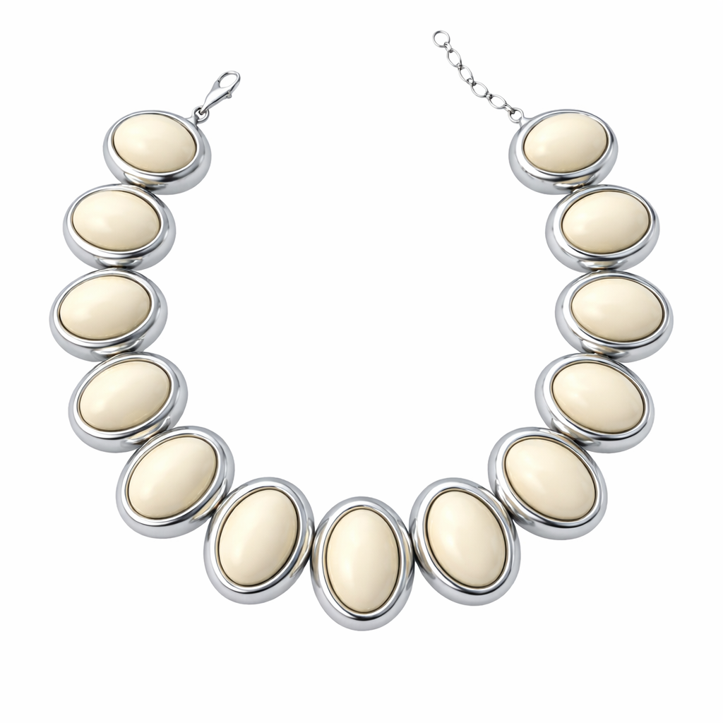 Collana new oval color