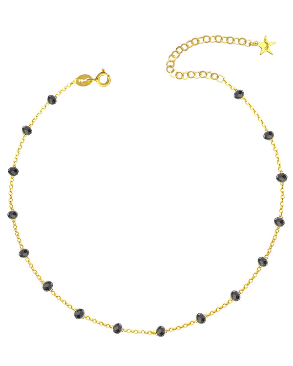 Collana cristal black