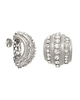 Orecchini snail tris Swarovski