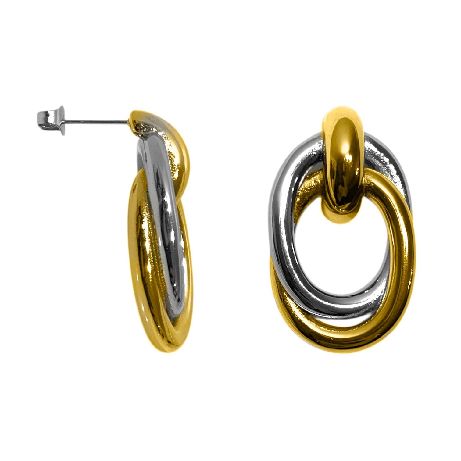 Orecchini Twist Link