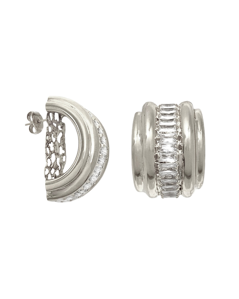 Orecchini snail Swarovski
