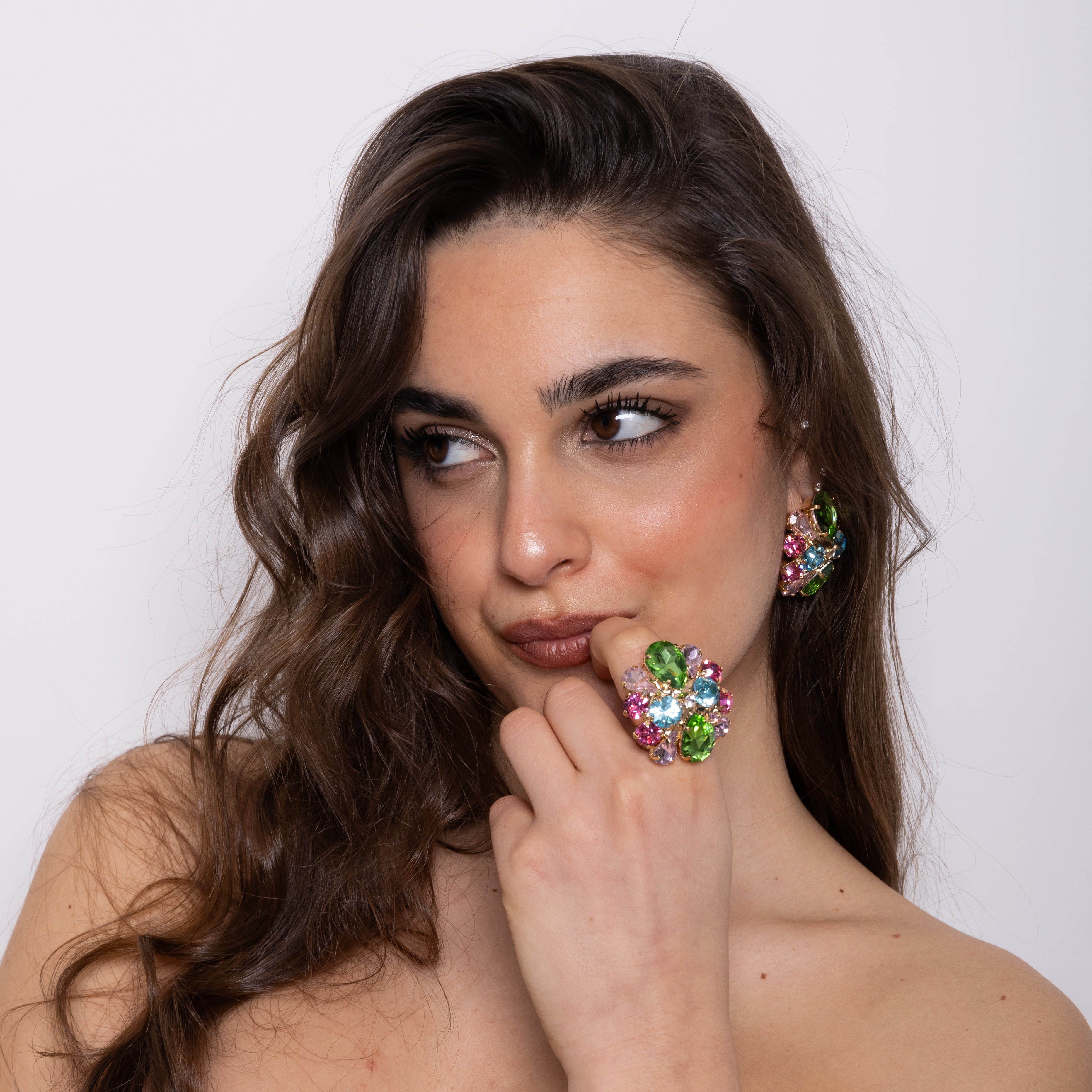 Anello Swarovski Rainbow