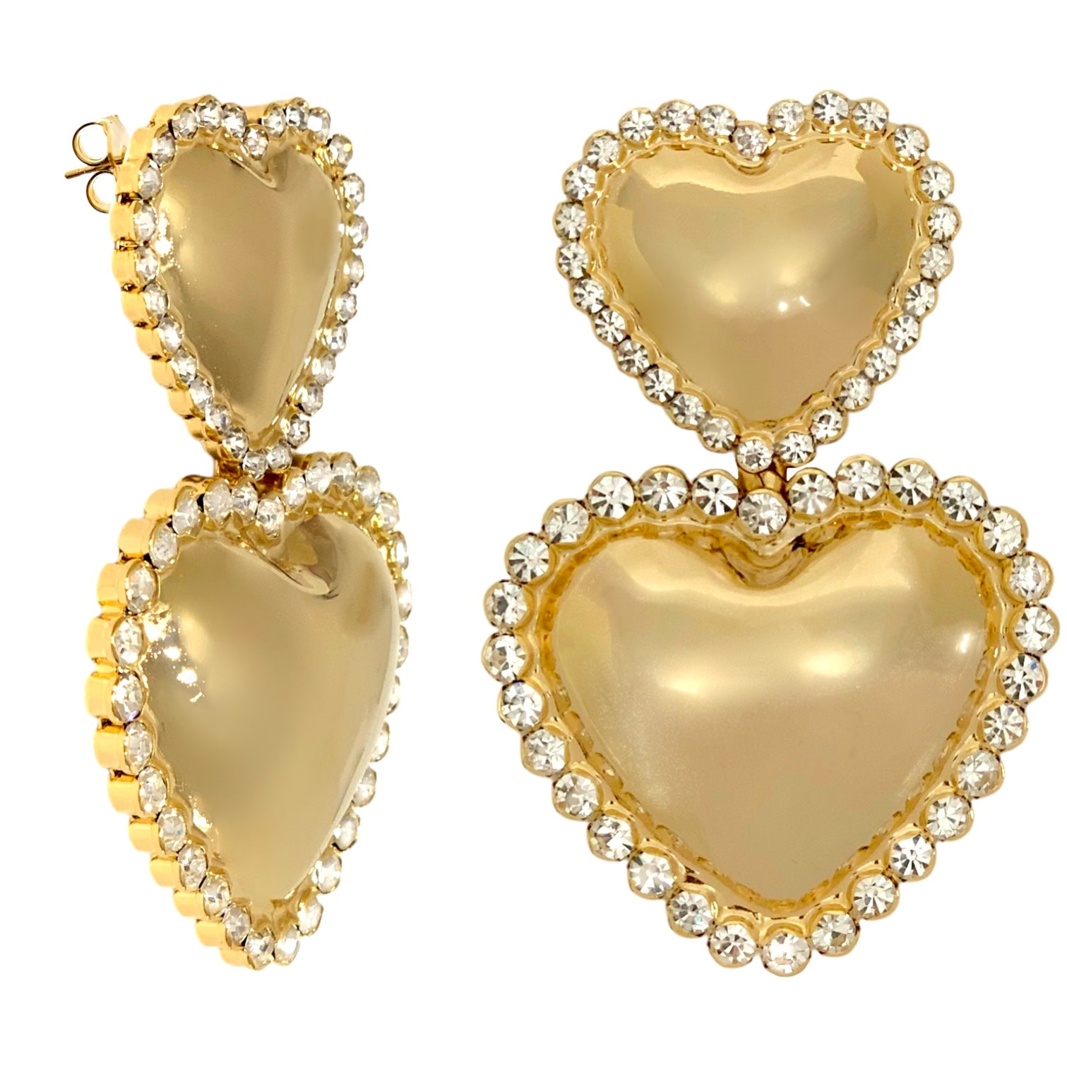 Orecchini Double magic love
