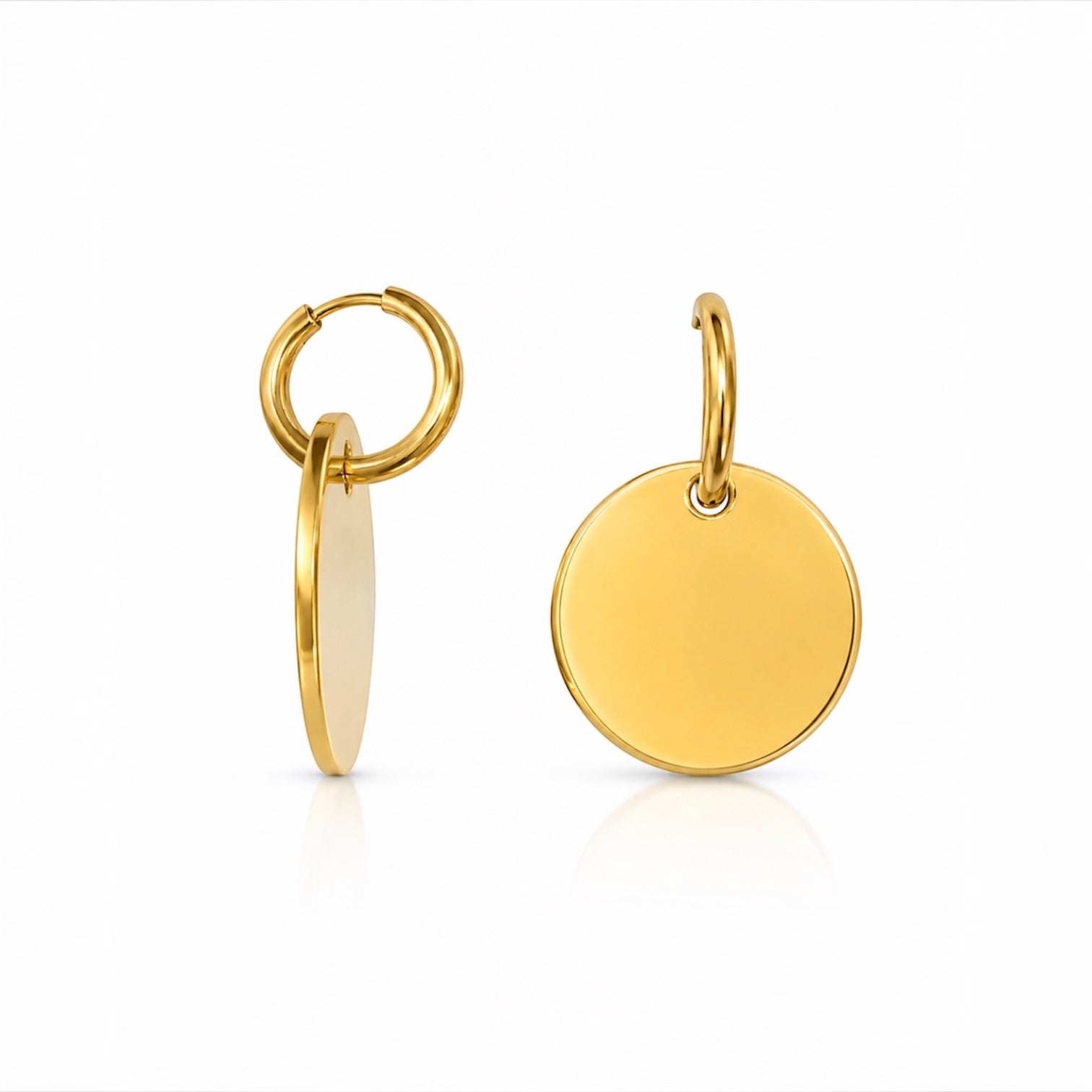 Orecchini Circle Shine
