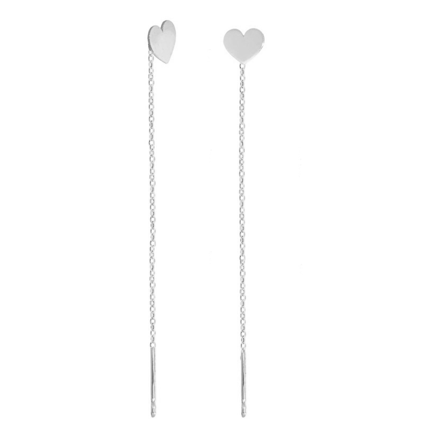 Orecchini chain love