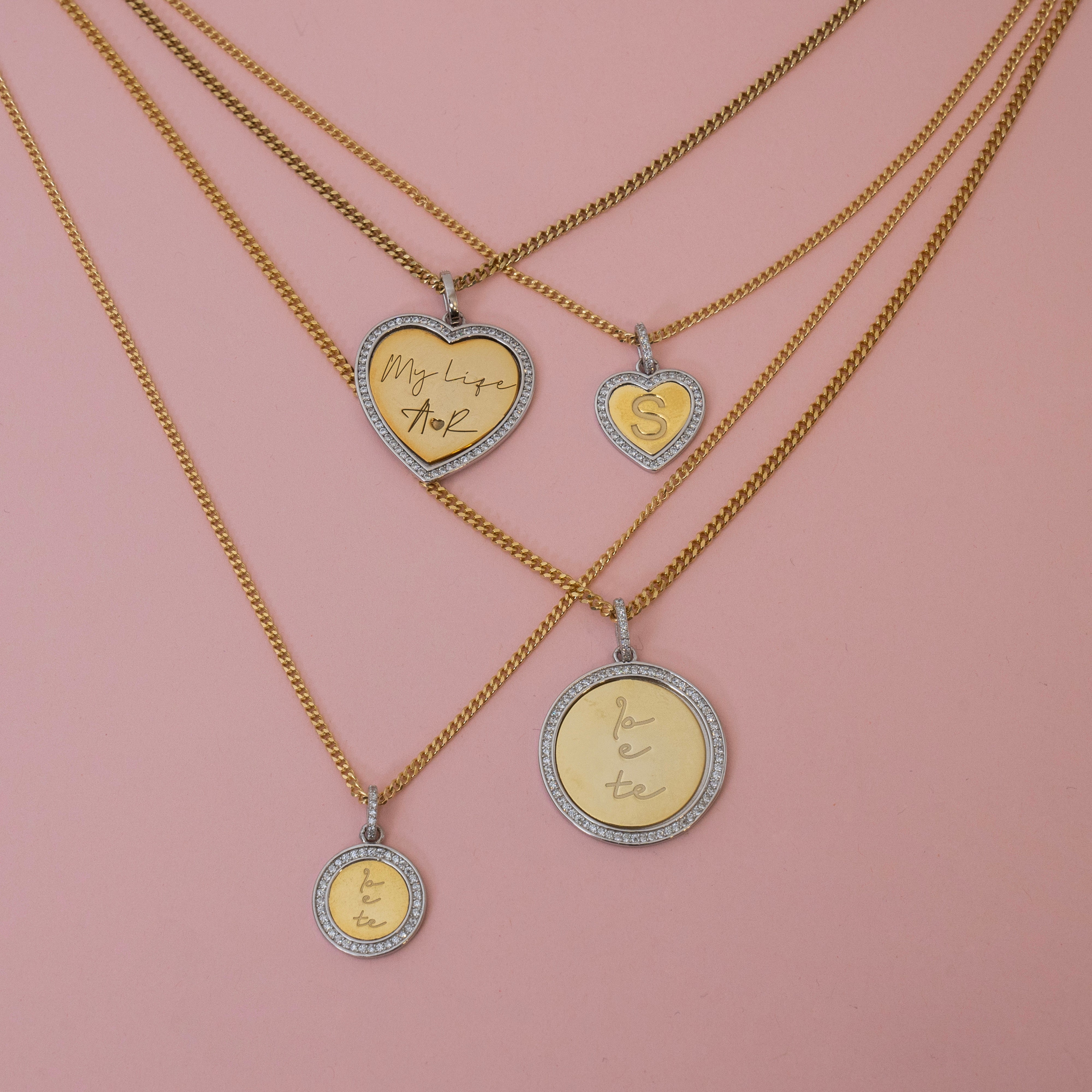 Collana io e te cuore