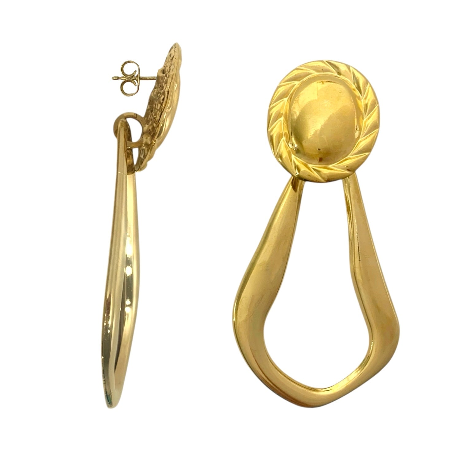 Orecchini  Botton Metal