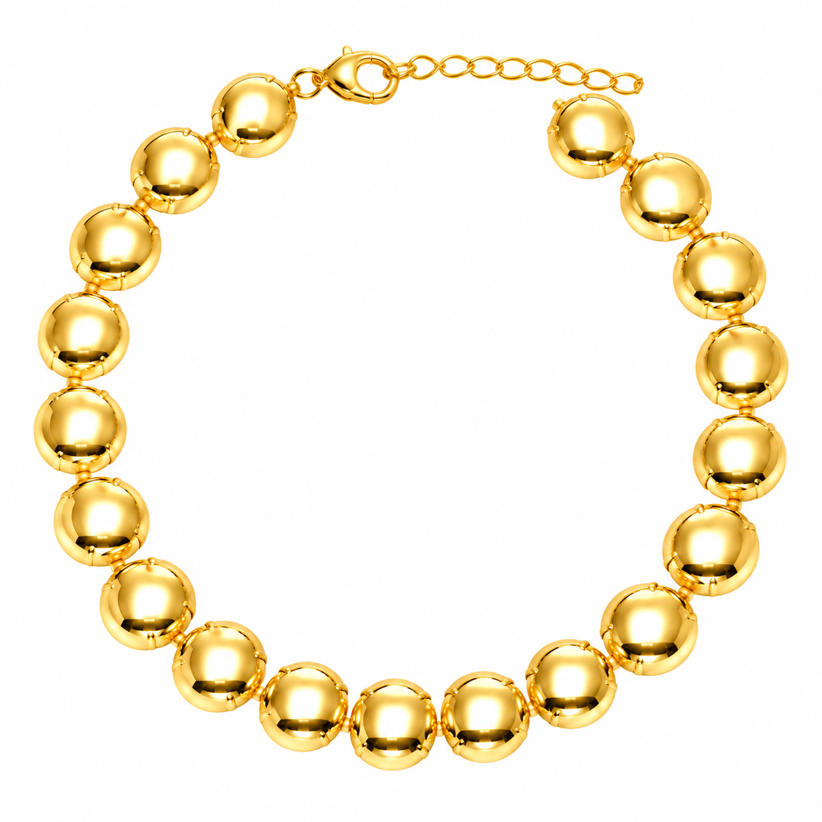 Collana Bubble Metal