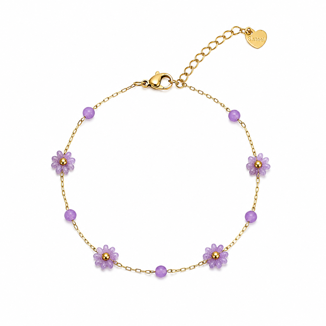 Cavigliera Flowers casual