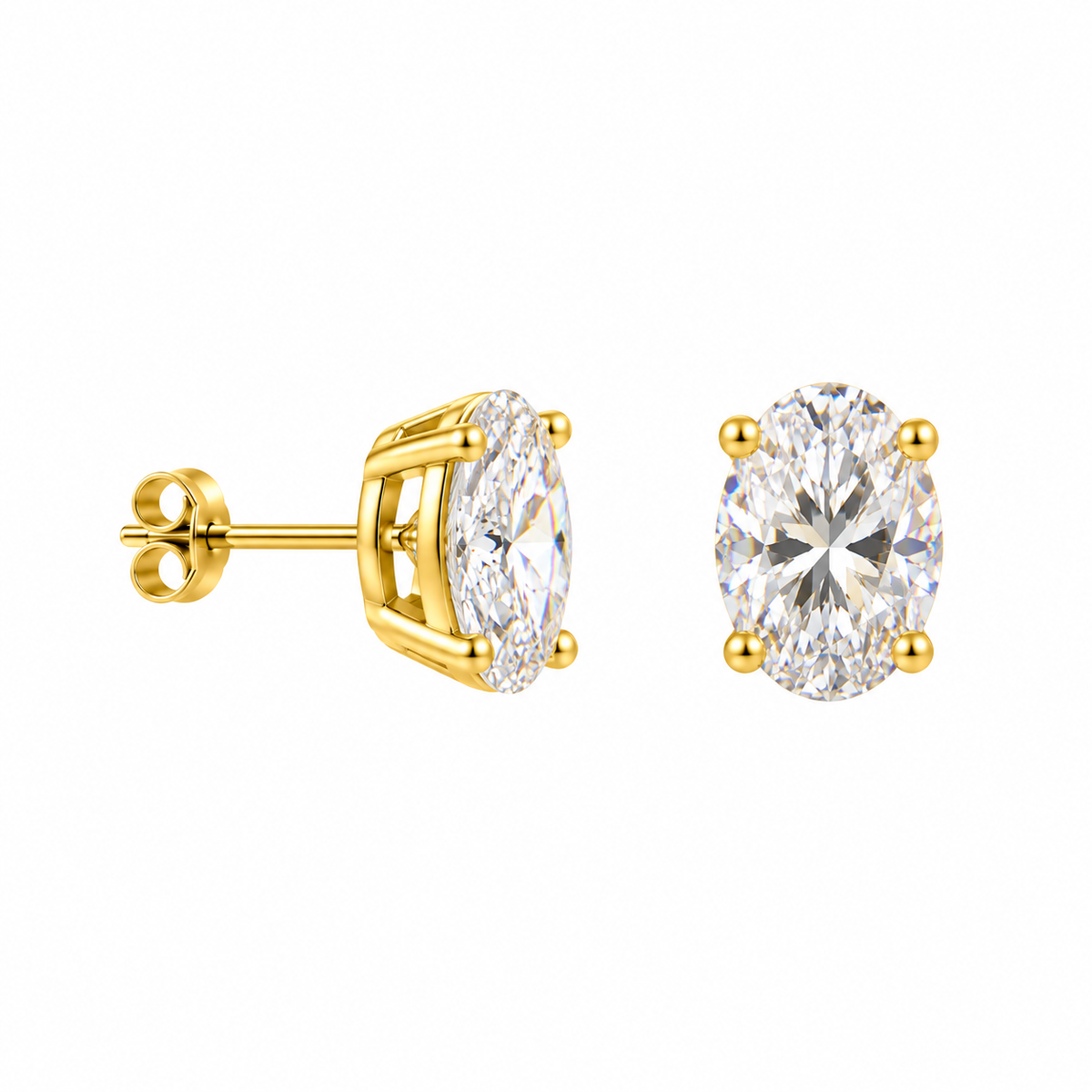 Orecchini diamond Oval