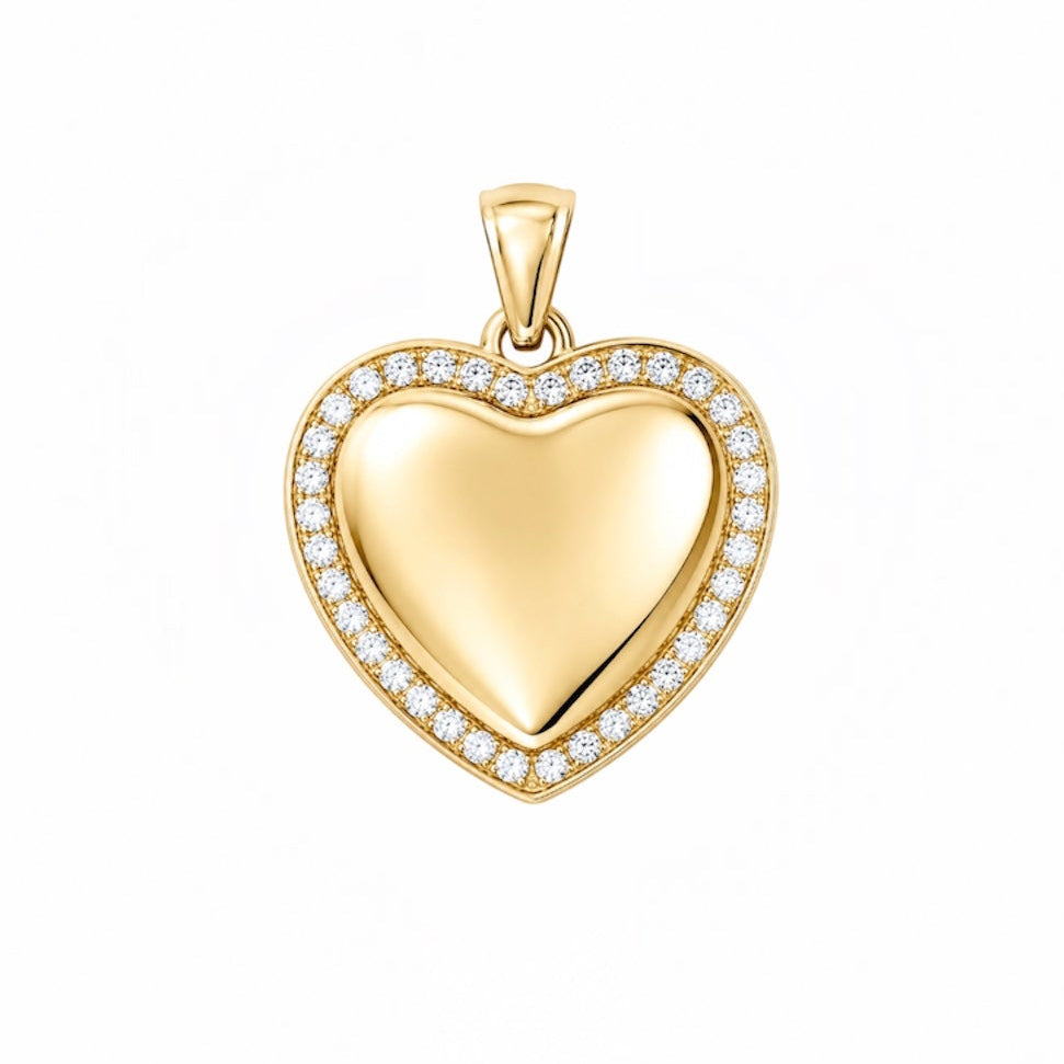 Charm heart lux casual
