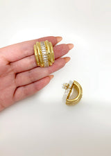 Orecchini snail Swarovski