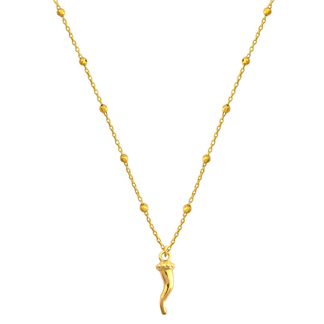 Collana con corno