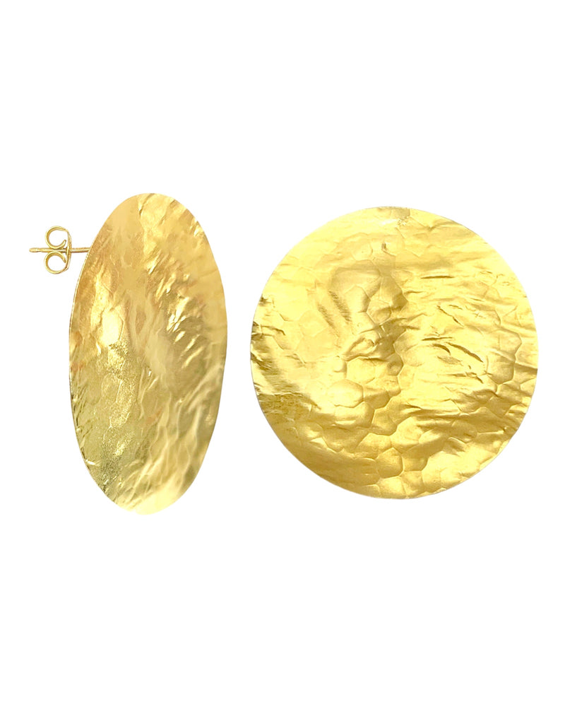 Orecchini disk satin