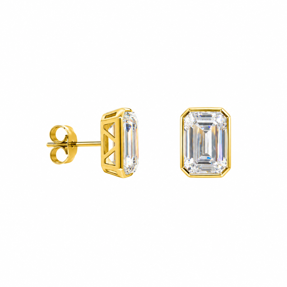 Orecchini diamond Rectangle