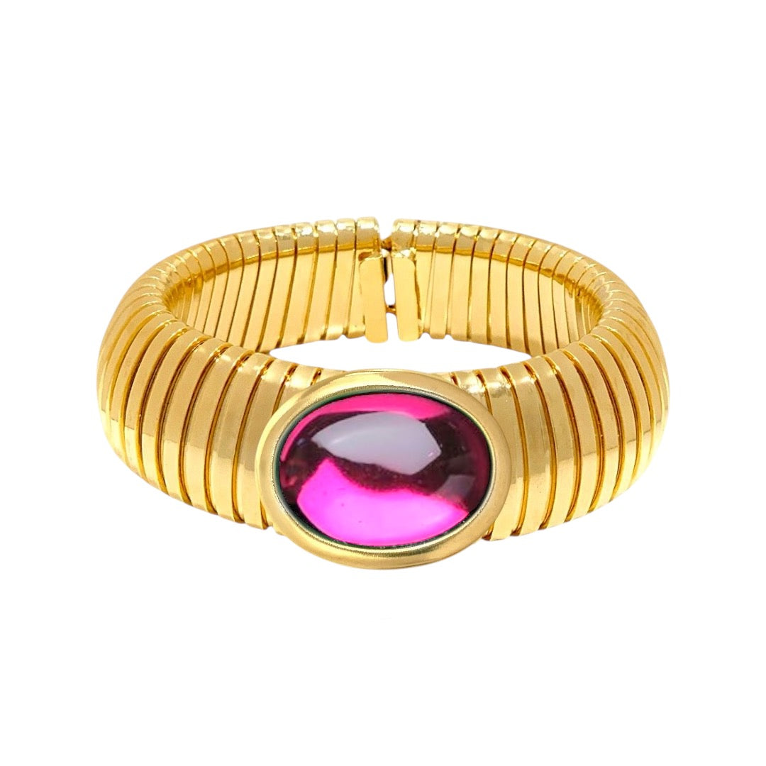 Bracciale maxi tubo color
