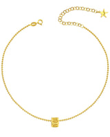 Collana letter cubik