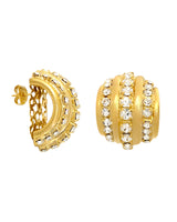 Orecchini snail tris Swarovski