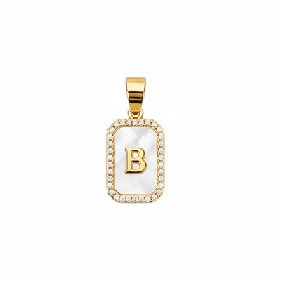 Charm Letter Luxury casual — B