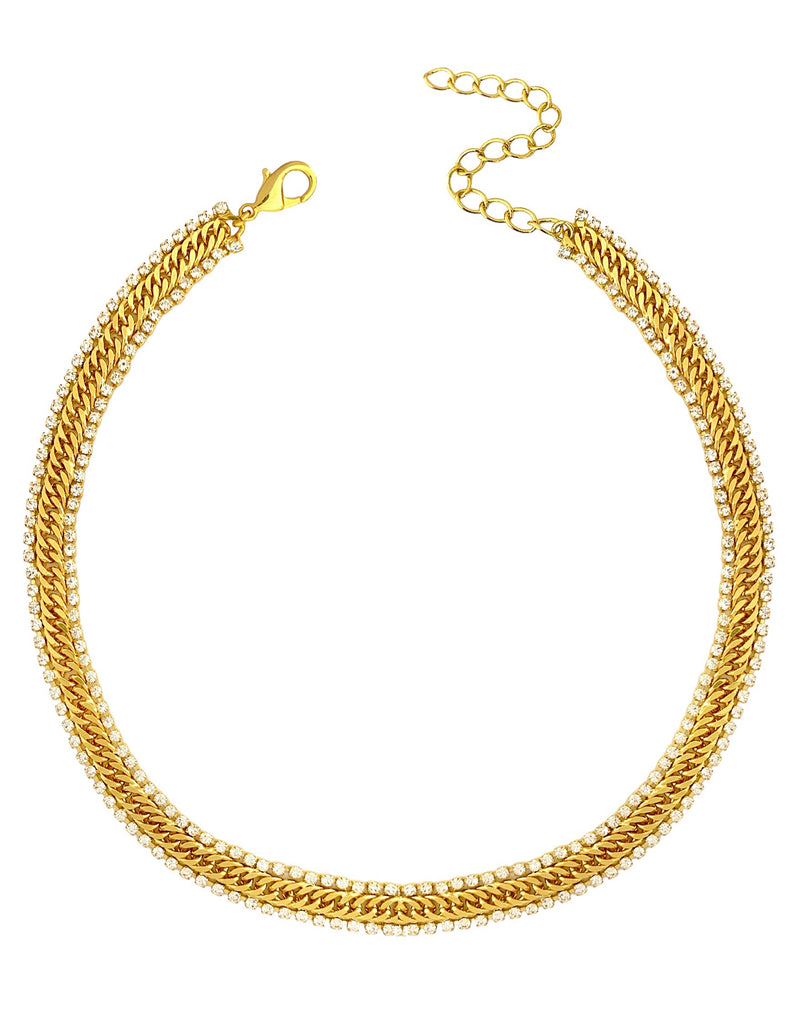 Choker  Groumette swarovski