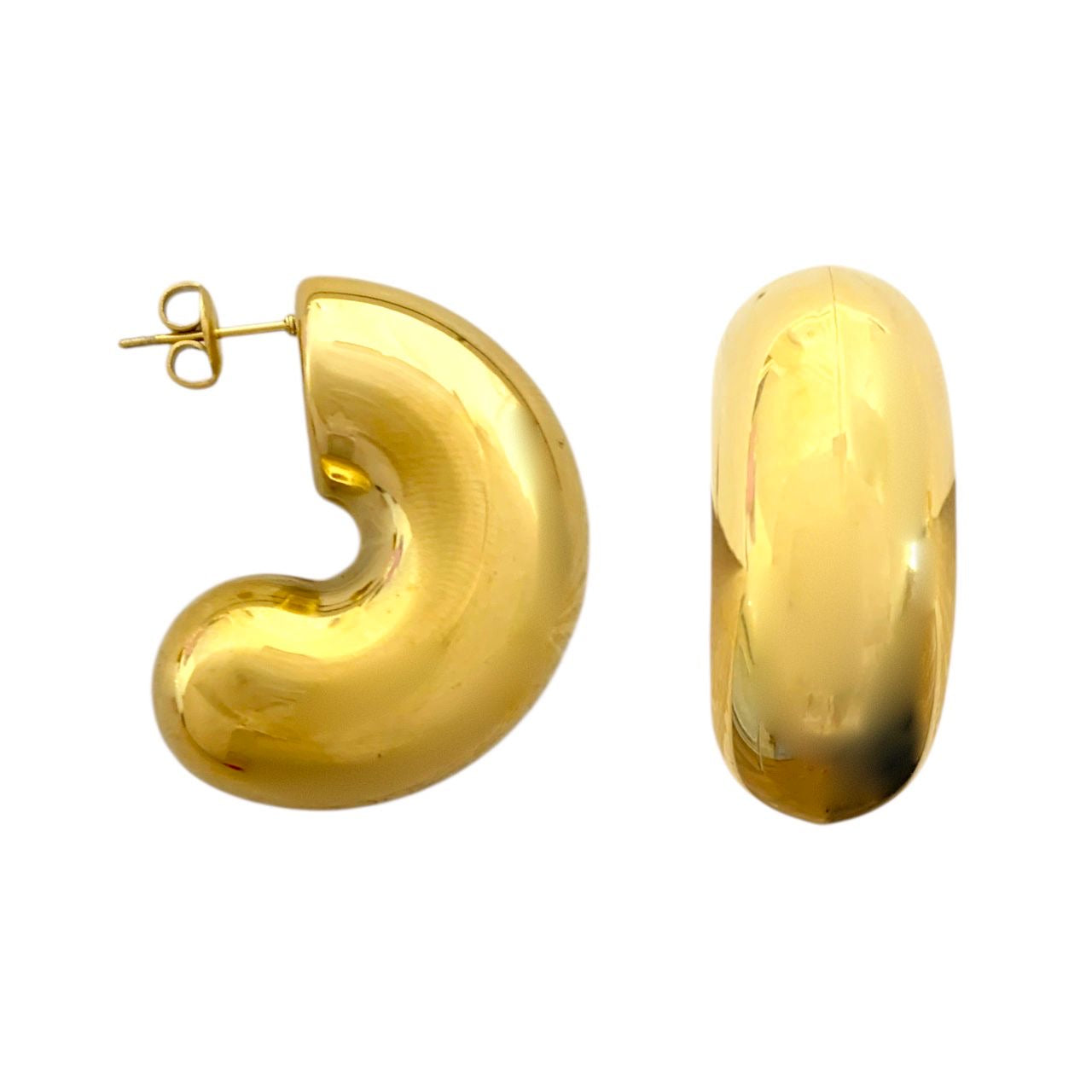 Orecchini Curvy Moon