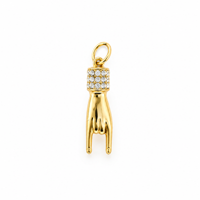 Charm Corna Casual — Gold