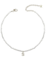 Collana letter pearl
