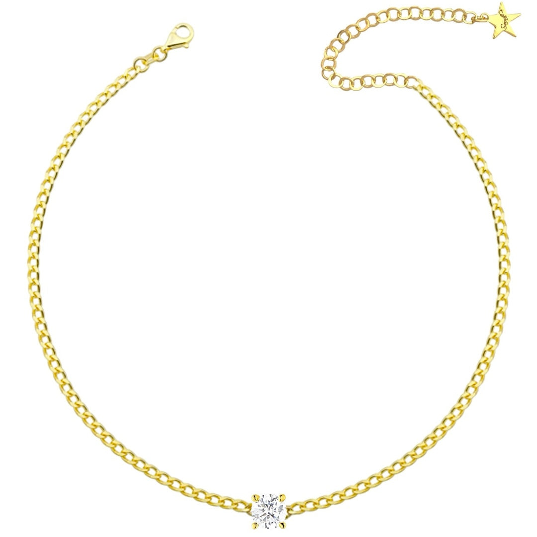 New rock luxury choker
