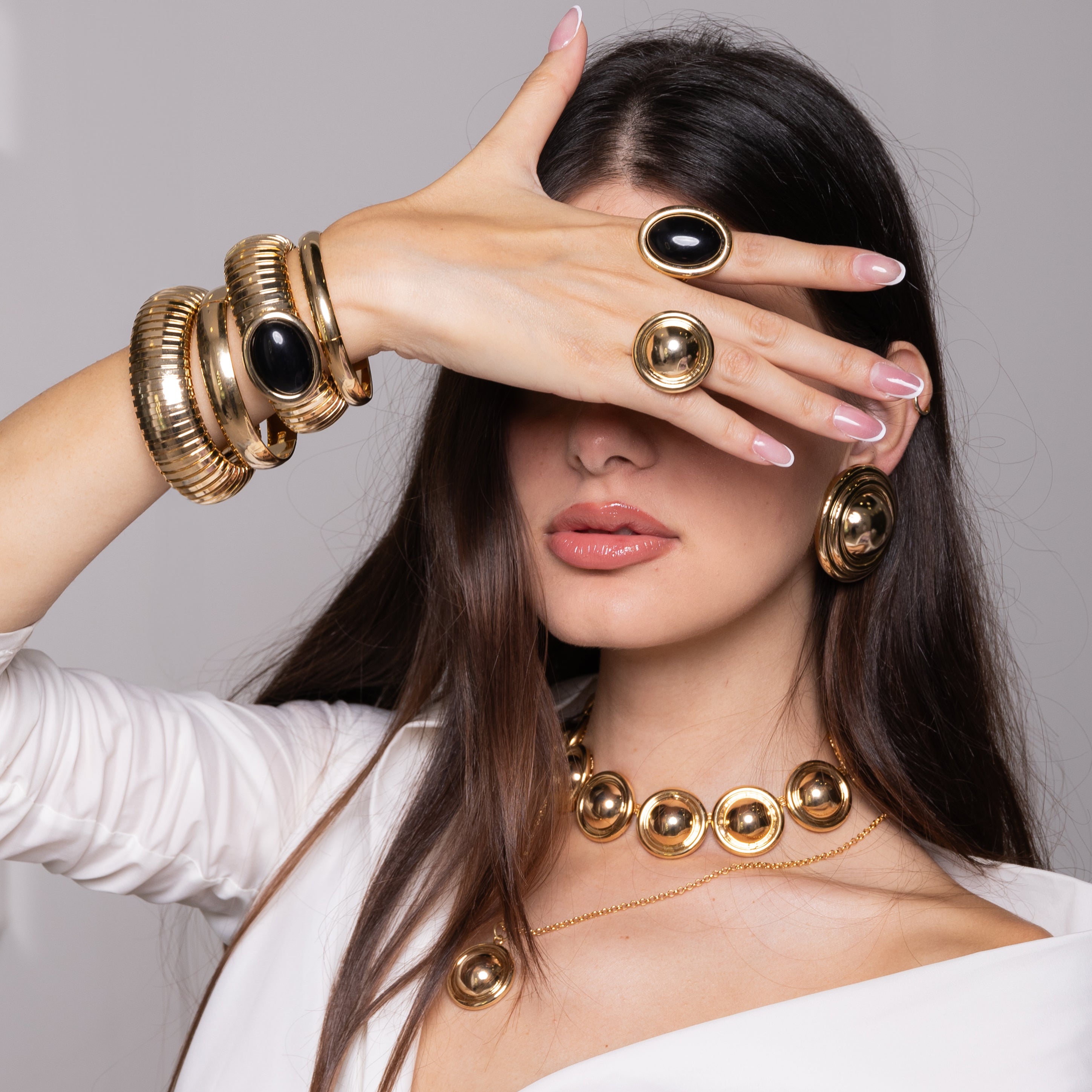 Bracciale maxi tubo color